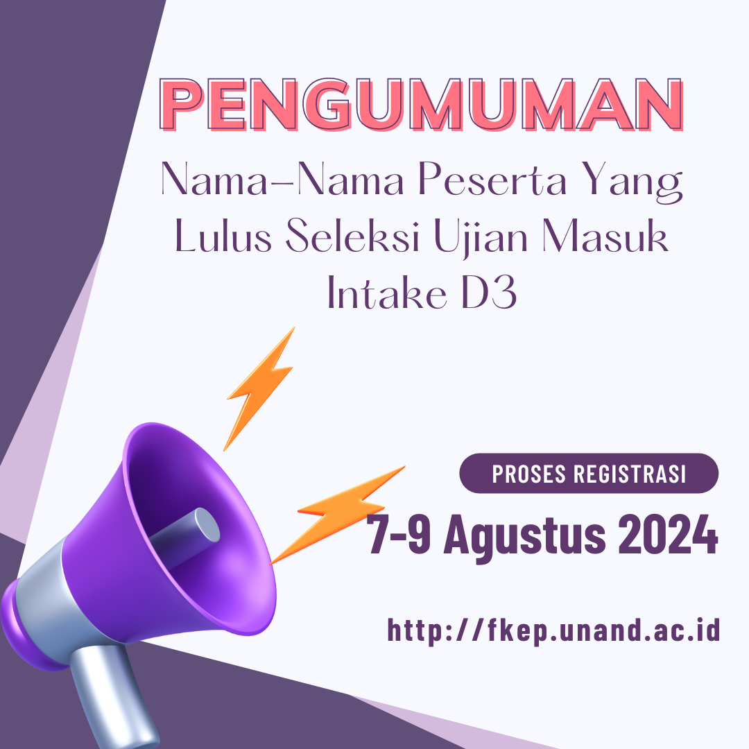 (NEW UPDATE) Tata Cara Pendaftaran Mahasiswa Intake D3 Keperawatan UNAND TA 2024/2025